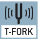 Tuning fork principle: A resonating body (like a tuning fork) is electromagnetically excited, causing it to oscillate. The measured value is calculated via the change in frequency correspon